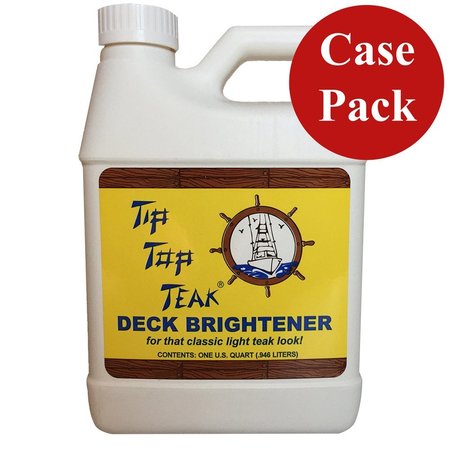 TIP TOP TEAK Deck Brightener - Quart - *Case of 12* TB 3001CASE